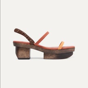 Cult Gaia Fifi Sandals in Spice